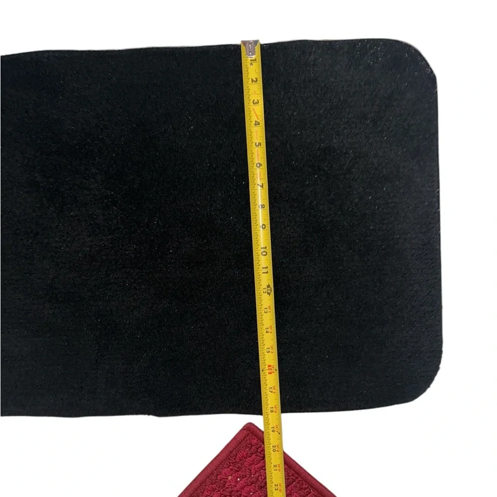 ☠️5/$20☠️ RUGS | BLACK BATHROOM MAT